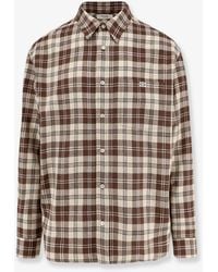 Celine - Madras Wool Shirt - Lyst