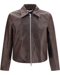 Our Legacy - Mini Leather Jacket - Lyst