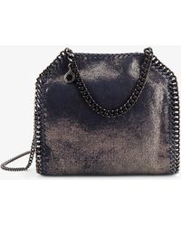Stella McCartney - Falabella Mini Vegan Faux Leather Crossbody Bag - Lyst