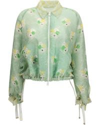 Fendi - Organza Lace Jacket - Lyst