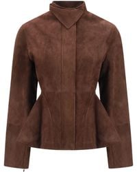 Alaïa - Alaïa Peplum Jacket - Lyst