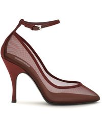 Alaïa - Alaïa Nude Mesh Pumps - Lyst