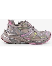 Balenciaga - Runner 2 Nylon Low-Top Sneakers With Leather Inserts - Lyst
