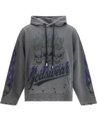 Gcds - Hoodie Graphic Print - Lyst