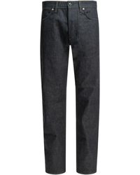 Stone Island - Denim Raw Straight-Leg Jeans - Lyst