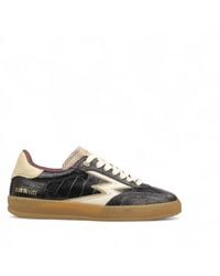 Moaconcept - Club Crocodile Effect Sneakers - Lyst