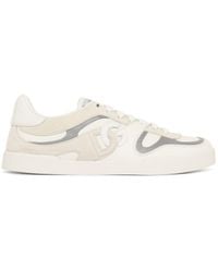 Dolce & Gabbana - Dolce & Gabbana 'Strobel Portofino' Leather Sneakers - Lyst