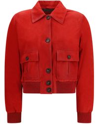 Valstar - Suede Leather Jacket - Lyst