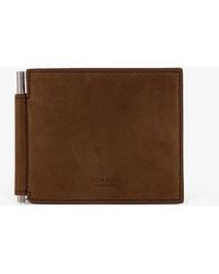 Tom Ford - Nubuck Wallet - Lyst