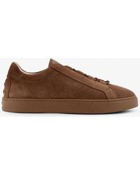 Tod's - Leather Sneakers - Lyst