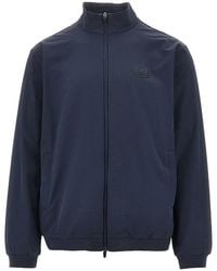 EA7 - Ventus7 Full-Zip Sweatshirt - Lyst