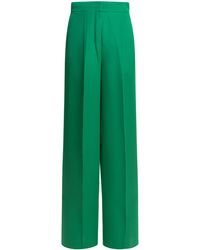 Max Mara - Tailored Silk Pants - Lyst
