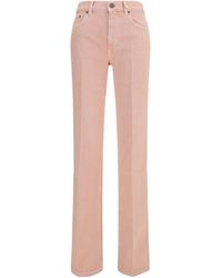 Chloé - Chloé Straight-Leg Jeans - Lyst