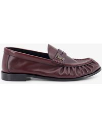 Saint Laurent - Le Loafer 15 Leather Loafers - Lyst