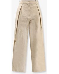 R2W - Lumira Linen And Cotton Trousers - Lyst