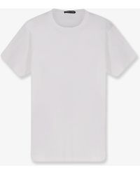 Tom Ford - Cotton And Silk T-Shirt - Lyst