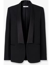 Fendi - Single-Breasted Virginn Wool Blazer - Lyst