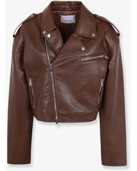 Frankie Shop - Daphne Faux Leather Biker Jacket - Lyst