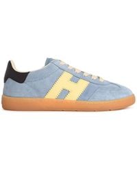 Hogan - 'Cool' Light Suede Sneakers - Lyst