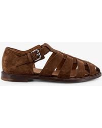 Church's - Suede Fisherman Sandals - Lyst
