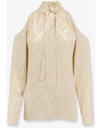 Dior - Dior Silk Top With Floral Print - Lyst