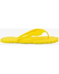 Zimmermann - Seafoam Thong Rubber Flip Flops - Lyst