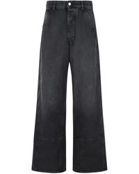 Marni - Wide Leg Denim Jeans - Lyst