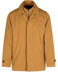 Fay - 'Morning' Cotton Blend Jacket - Lyst