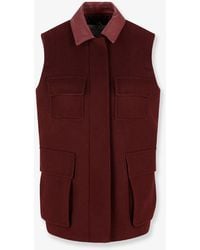 Max Mara - Aeroso Wool, Alpaca And Cashmere Sleeveless Coat - Lyst