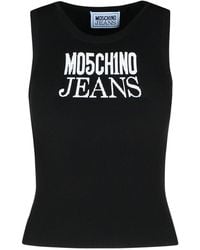 Moschino - Viscose Blend Tank Top - Lyst