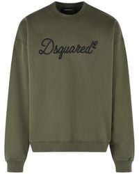 DSquared² - Cotton Sweatshirt - Lyst