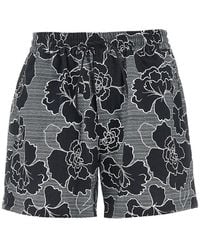 Les Deux - 'Charlie Poppy' Cotton-Blend Shorts - Lyst