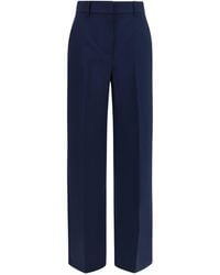 Weekend by Maxmara - Stretch Wool Palazzo Pants - Lyst