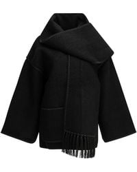 TOTEME - Short Wool Coat - Lyst