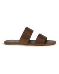 Pedro Garcia - Sandals Double-Band Satin - Lyst
