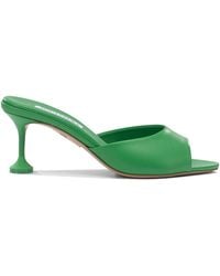 Aquazzura - Bisous 65 Mm Heeled Shoes Green - Lyst