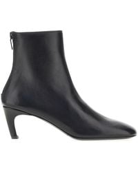TOTEME - Nappa Leather Ankle Boots - Lyst
