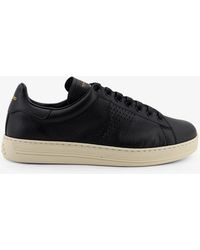 Tom Ford - Warwick Leather Sneakers - Lyst