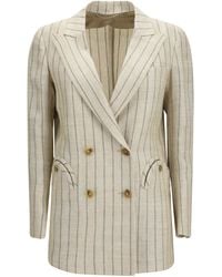 Blazé Milano - Blazè Milano Serene Tea Blazer - Lyst