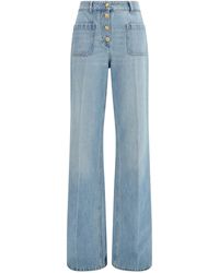 Valentino - Cotton Jeans - Lyst