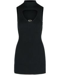 DIESEL - 'Oloni' Short Wool Dress - Lyst