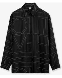 TOTEME - Classic Pajamas Organic Silk Shirt - Lyst