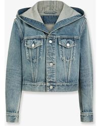 Alaïa - Trucker Denim Jacket - Lyst
