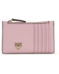 Pinko - Leather Card Holder - Lyst