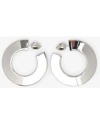 Alaïa - "Blade Hoops" Earrings - Lyst