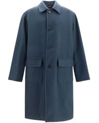Dries Van Noten - Long Single-Breasted Coat Bottle - Lyst