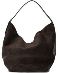 TOTEME - Medium Suede Shoulder Bag - Lyst