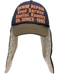 Kapital - Denim Repair Service Trucker Hat - Lyst