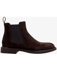 Doucal's - Beatles Suede Ankle Boots - Lyst