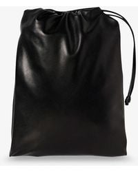 The Row - Ray Leather Clutch Bag - Lyst